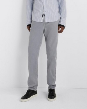 Men's Rag & Bone Fit 2 Slim Fit Aero Stretch Jeans Grey | 904LCOJQI