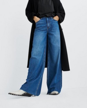 Women's Rag & Bone Featherweight Sofie Wide-Leg High-Rise Featherweight Jeans Otto | 507GMFTUR