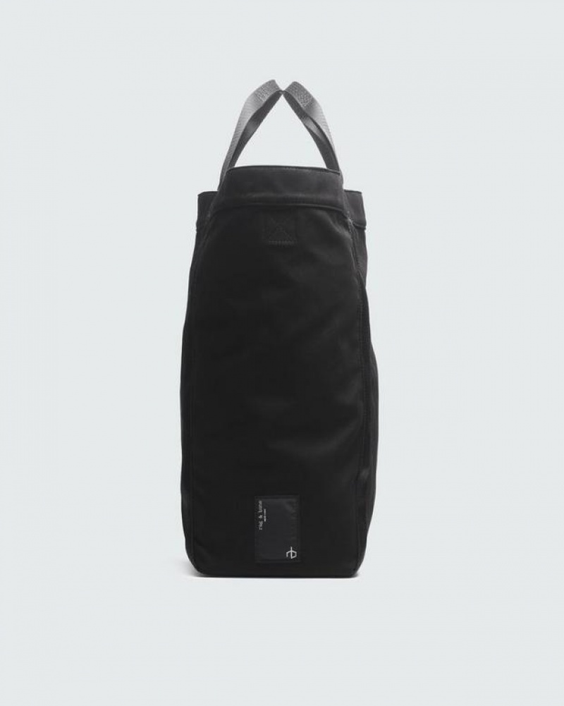 Men's Rag & Bone Division Large Tote Bags Black | 142TKIBWA