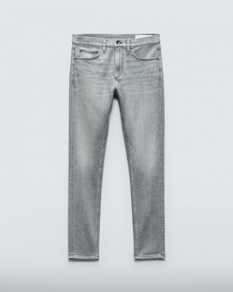 Men's Rag & Bone Fit 1 Skinny Fit Aero Stretch Jeans Cooper | 478JRGOYM