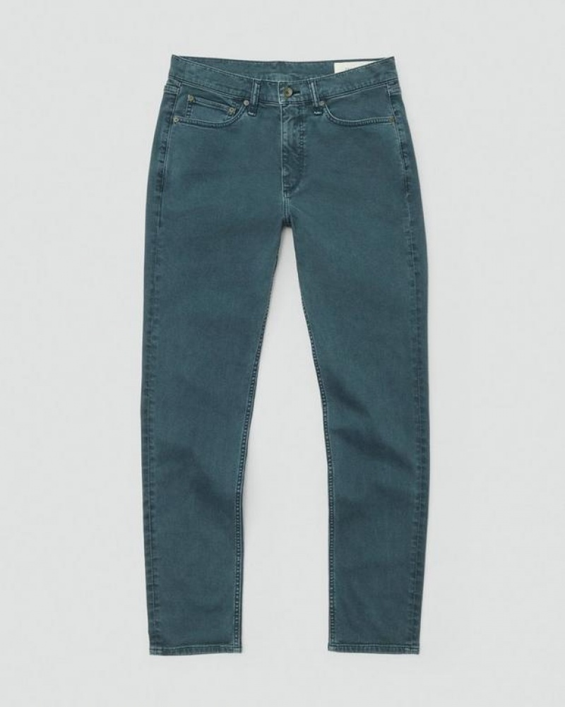 Men's Rag & Bone Fit 2 Slim Fit Aero Stretch Jeans Blue | 263OSARDV