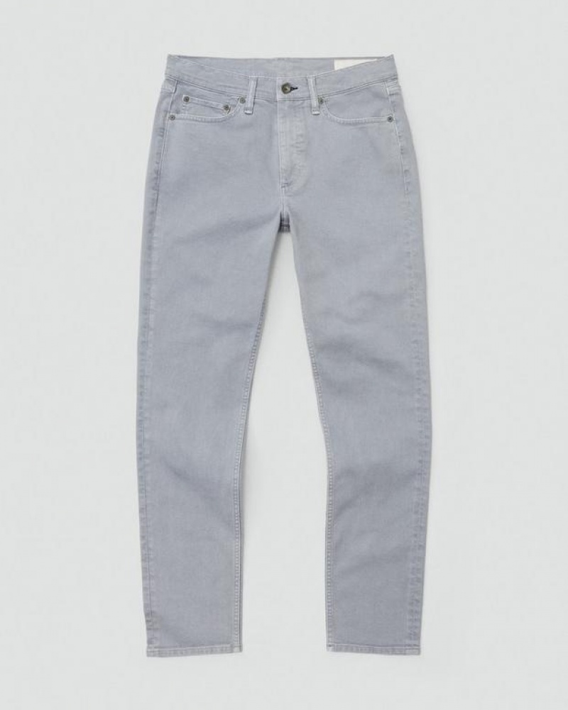 Men's Rag & Bone Fit 2 Slim Fit Aero Stretch Jeans Grey | 904LCOJQI