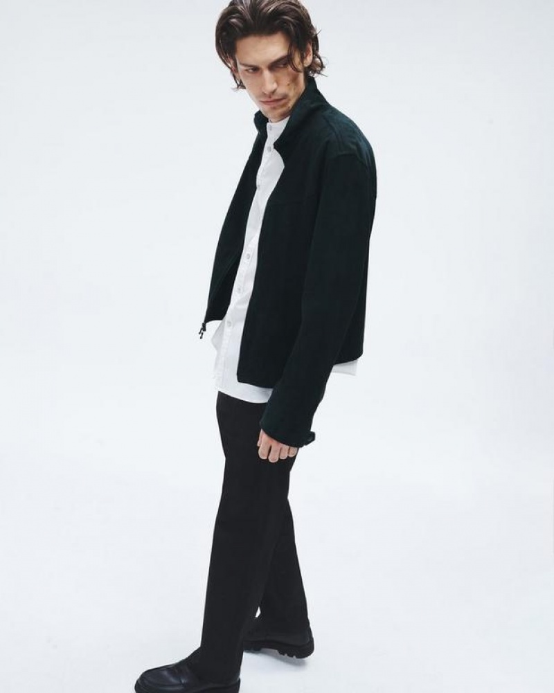 Men's Rag & Bone Grant Suede Classic Fit Jackets Salute | 490KMGJPY