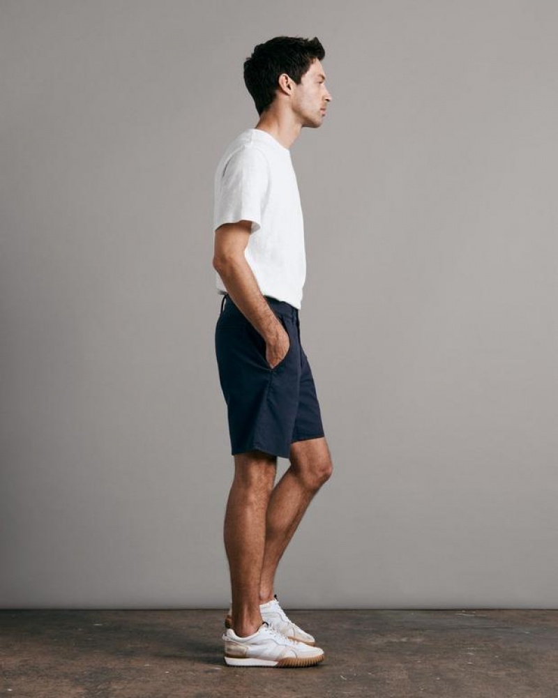 Men's Rag & Bone Perry Cotton Stretch Twill Slim Fit Shorts Salute | 594OZVJFT