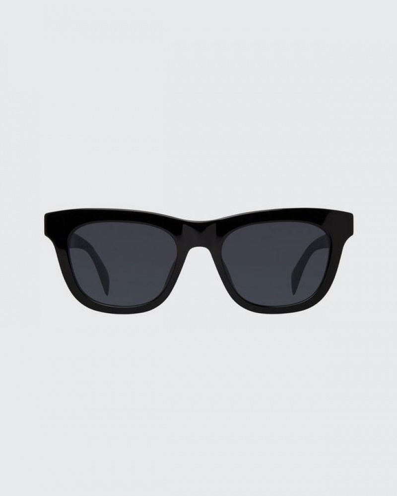 Men's Rag & Bone Perry Square Sunglasses Black | 468QSNVRA