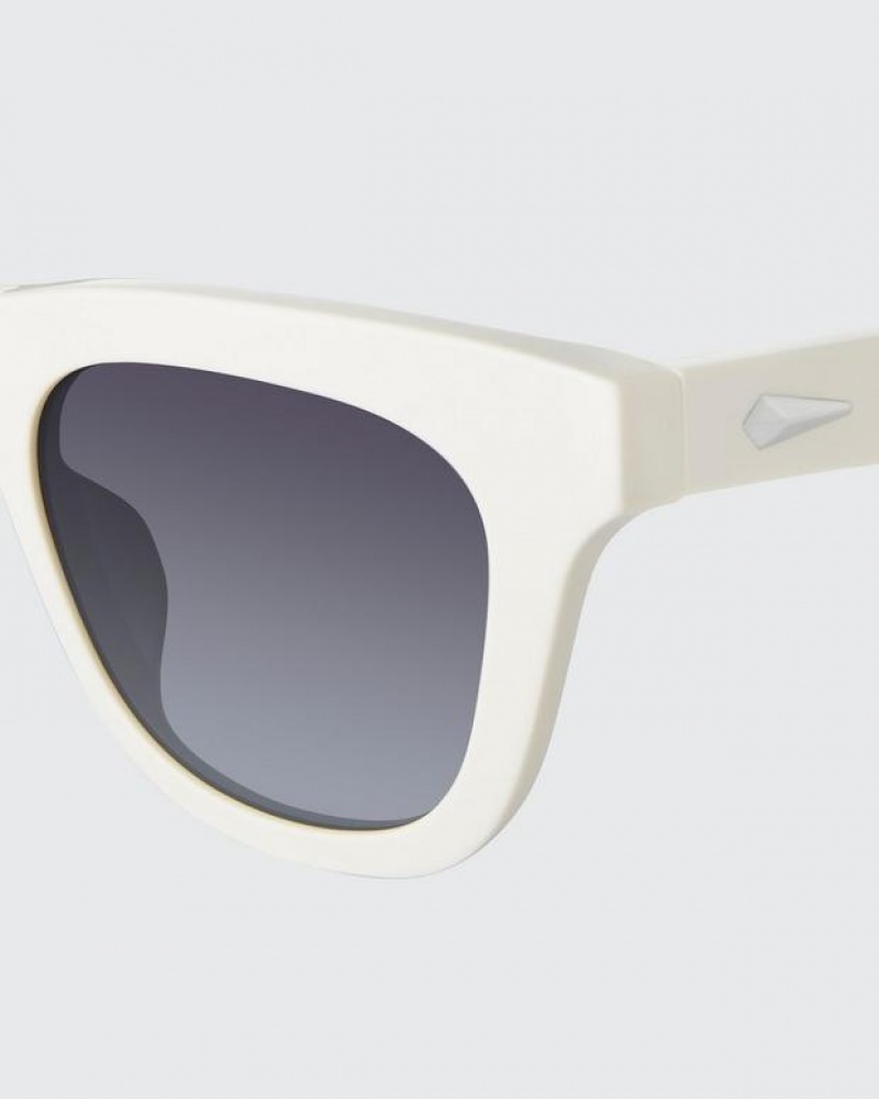 Men's Rag & Bone Perry Square Sunglasses White | 721GFDXVM