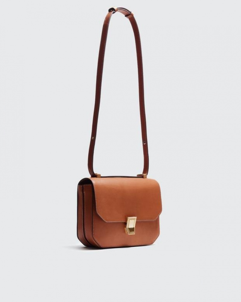 Women's Rag & Bone Max Medium Crossbody Bag Brown | 865SUAETH