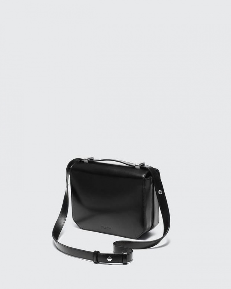 Women's Rag & Bone Max Medium Crossbody Bag Black | 521PQEUAR