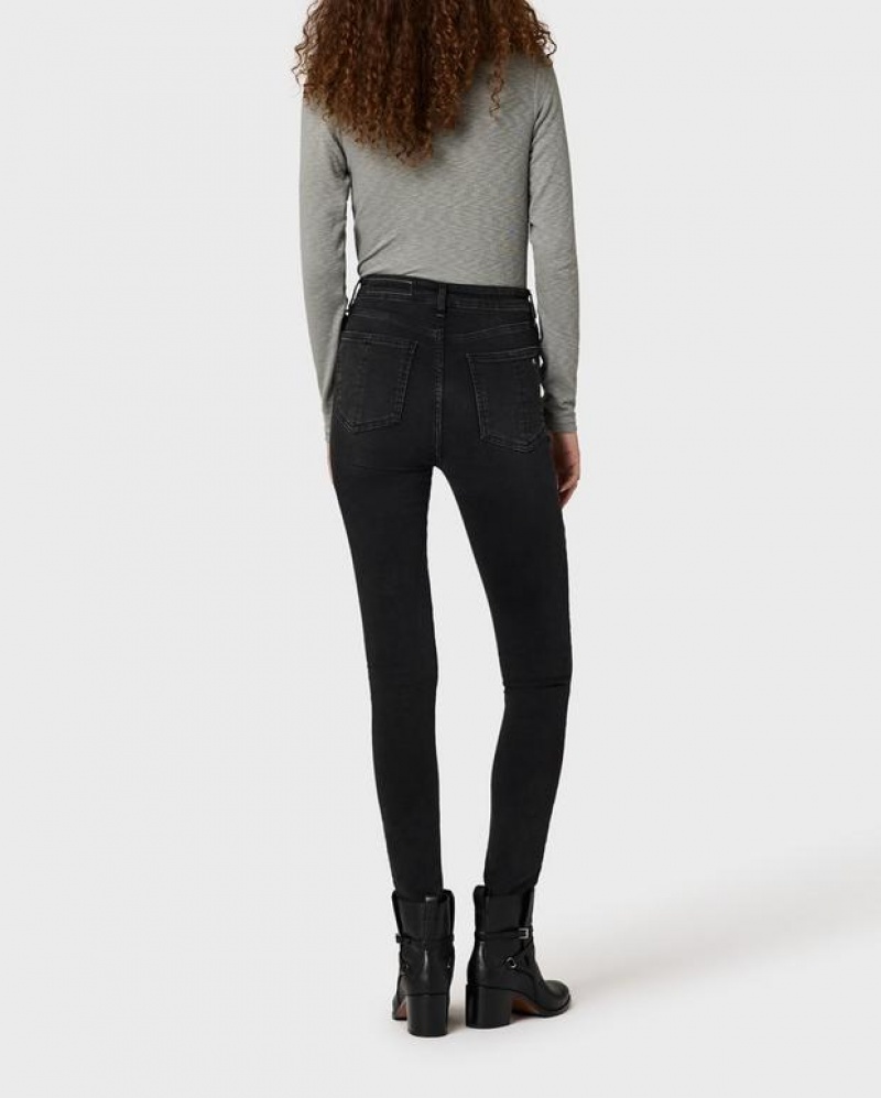 Women's Rag & Bone Nina Skinny High-Rise Stretch Jeans Highland | 980STHMNC