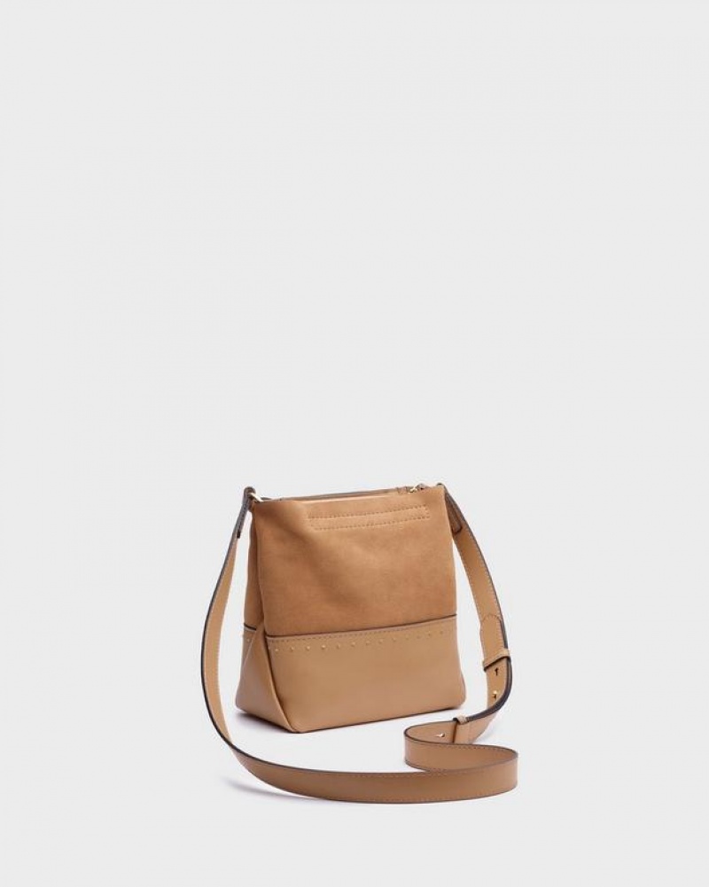 Women's Rag & Bone Passenger 2.0 Large Crossbody Bag Brown | 219QSMDZG