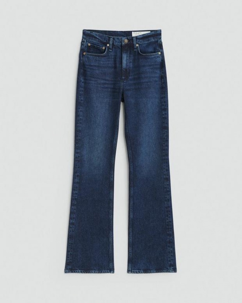 Women's Rag & Bone Peytoncut High-Rise Vintage Stretch Jeans Eden | 249GYEDMT