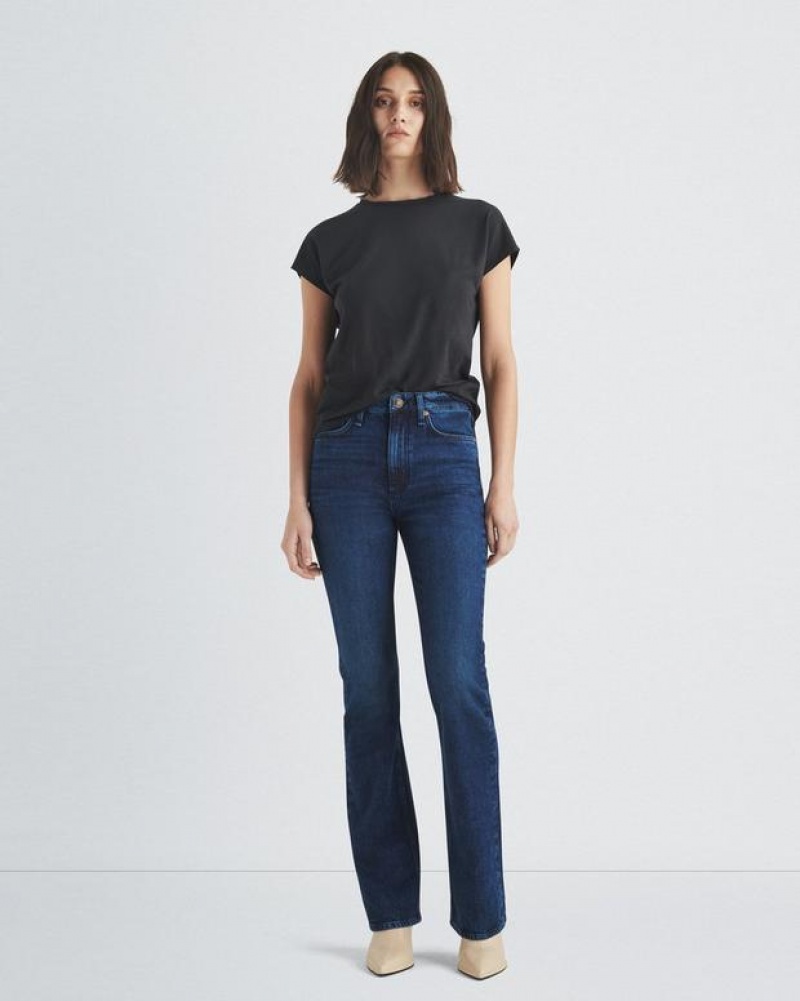 Women's Rag & Bone Peytoncut High-Rise Vintage Stretch Jeans Eden | 249GYEDMT