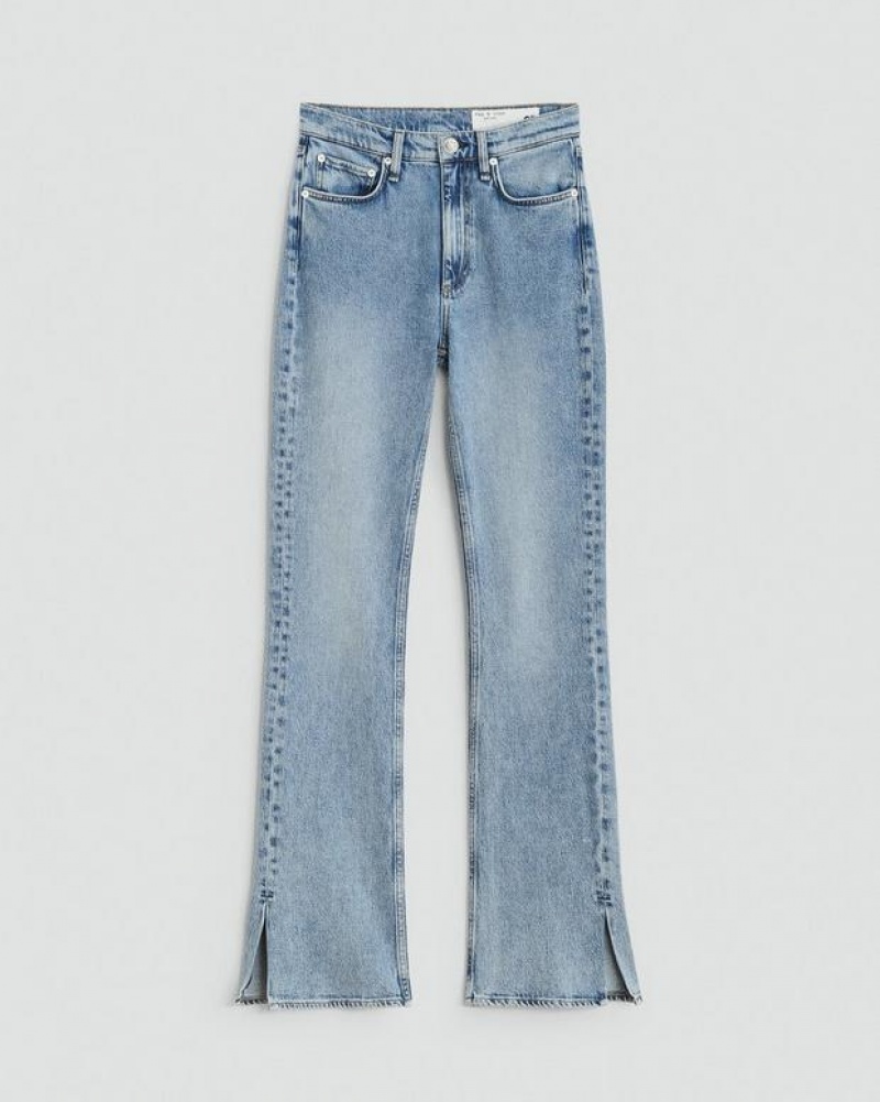 Women's Rag & Bone Peytoncut High-Rise Vintage Stretch Jeans Summers | 251YCPTUH