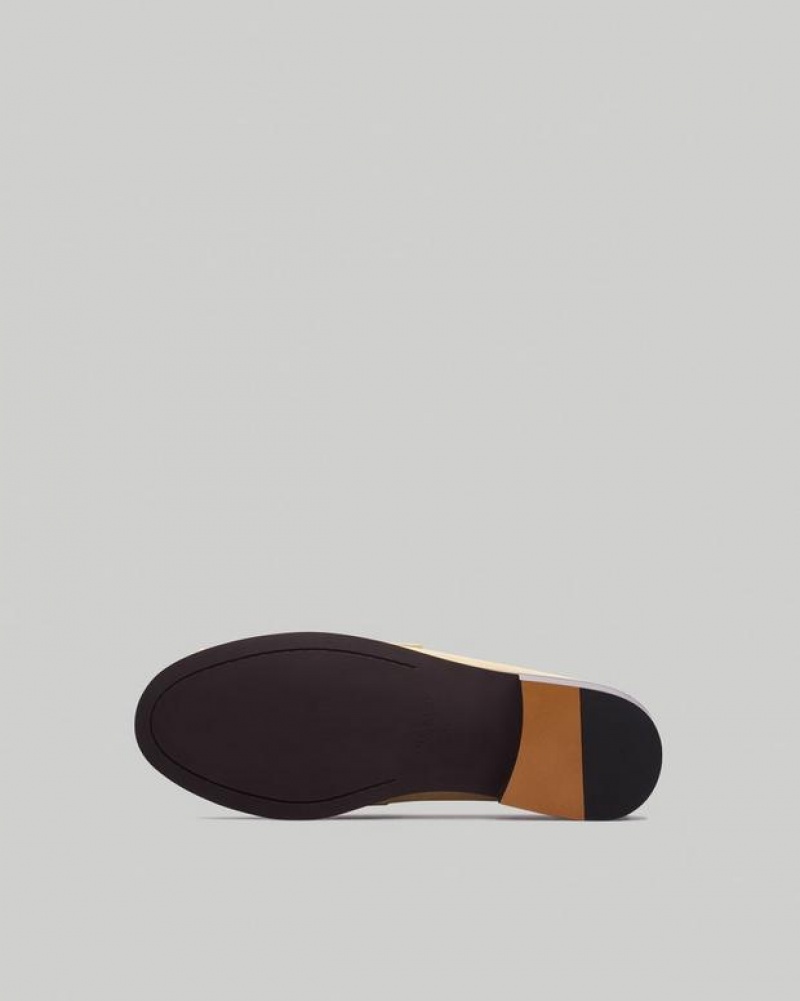 Women's Rag & Bone Sid - Suede Penny Flats Dune Suede | 309EJRZPX