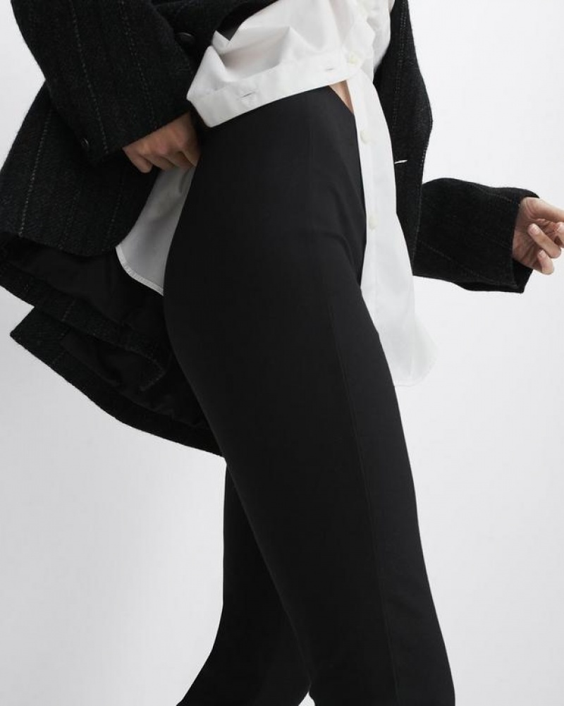 Women's Rag & Bone Simone Slim Fit Pants Black | 304OYKIDQ